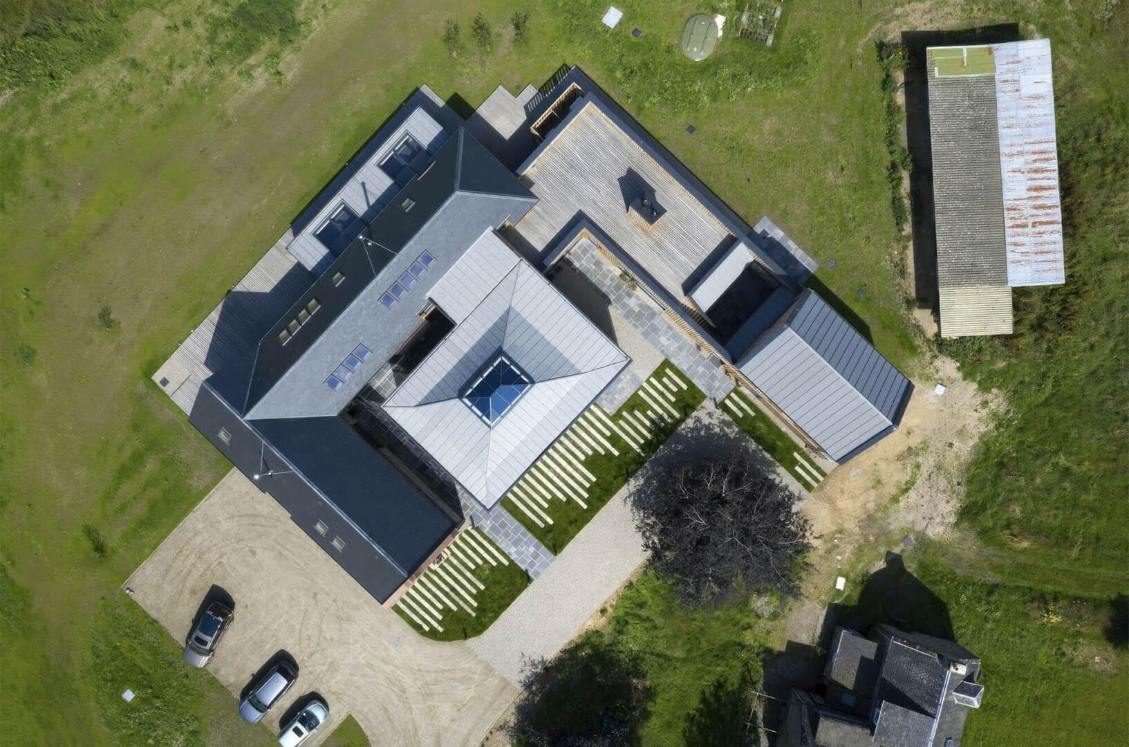 Reynolds Archtecture | Starlight Stables A modern steading farmhouse, architectural design and planning